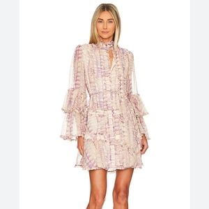 Alexis ruffled mini Wisteria Gelsiny Dress